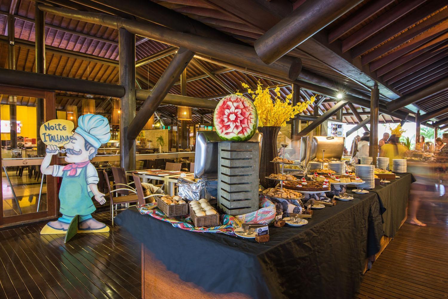 Vila Gale Resort Mares 瓜拉久巴 外观 照片 The restaurant
