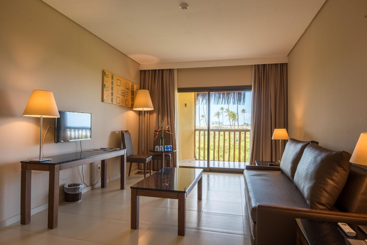 Vila Gale Resort Mares 瓜拉久巴 外观 照片 A living room in a hotel