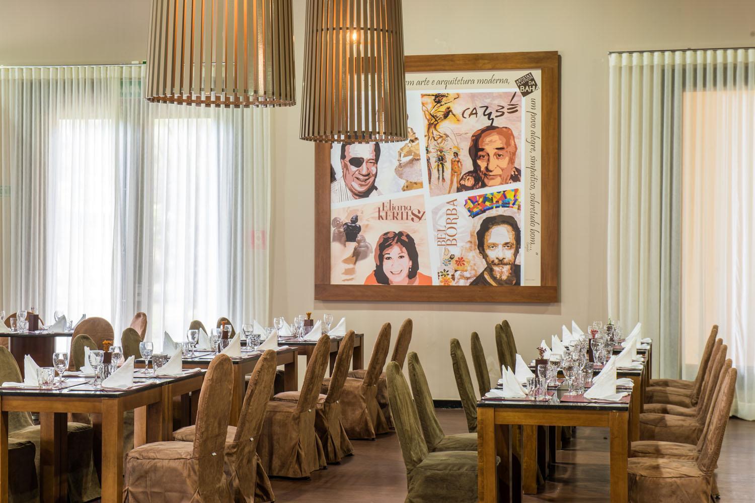 Vila Gale Resort Mares 瓜拉久巴 外观 照片 Restaurant