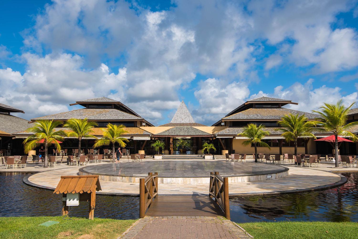 Vila Gale Resort Mares 瓜拉久巴 外观 照片 The resort's main lobby